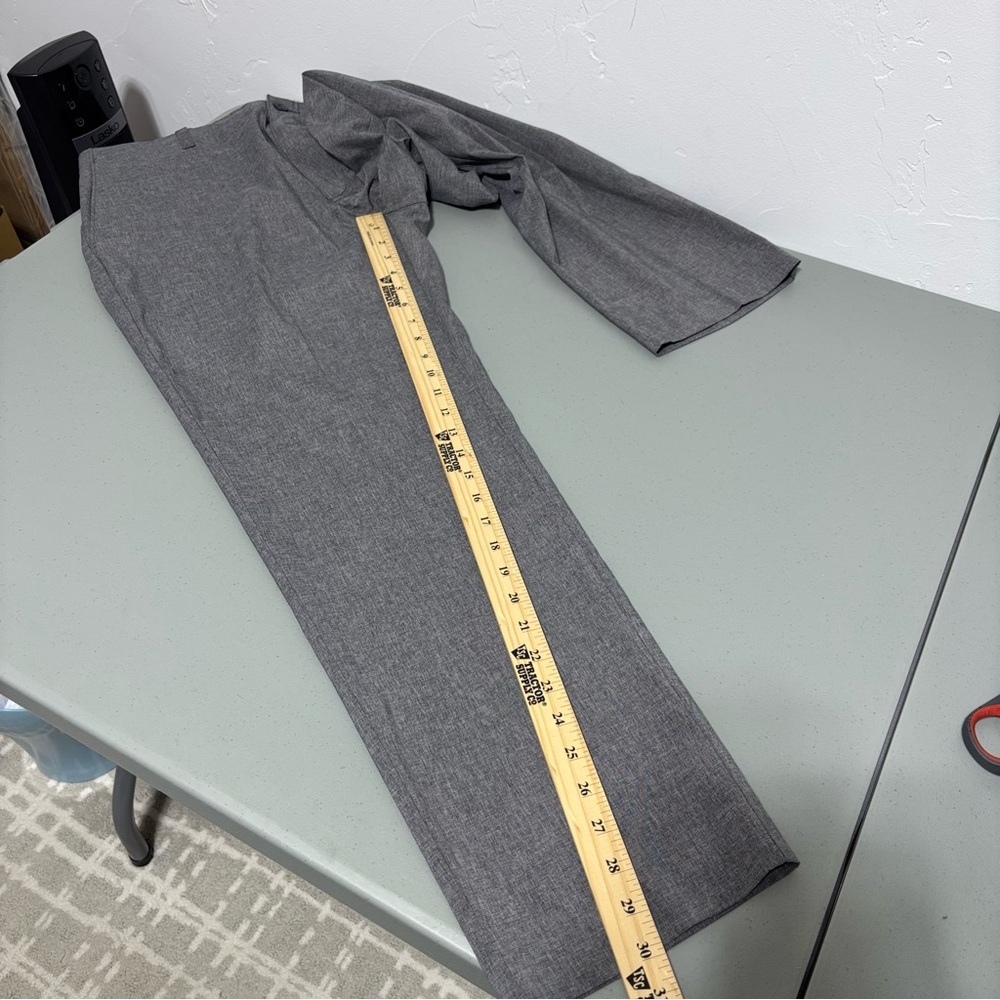 Ben Hogan Men's Gray Golf Pant Size 36x30 Casual Athletic Flat Front Pockets - Picture 10 of 10